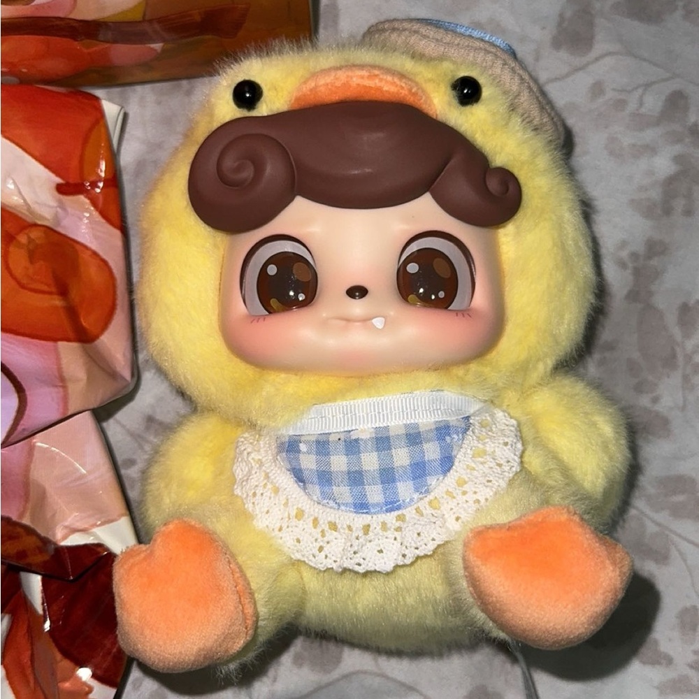 Q.Kid Animal Preschool Plush: Go-outing Duck